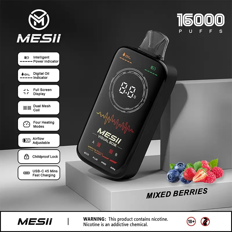 MESII VISUAL BOXX 16K Puffs - Color Options