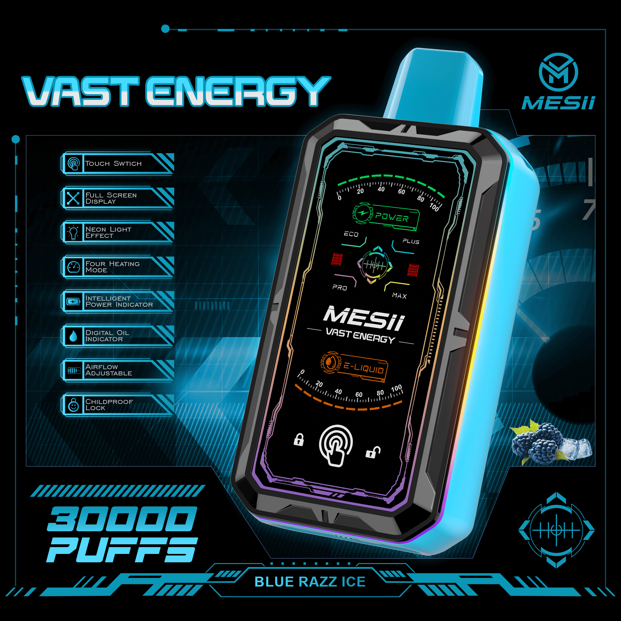 Mesii Visual Boxx 30000 Puffs